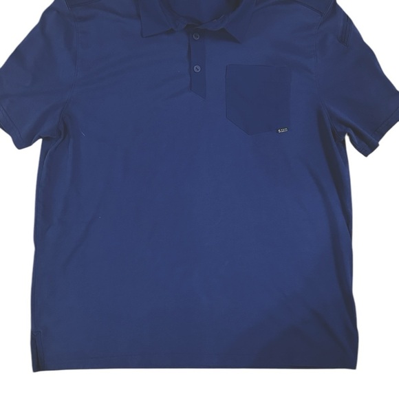 5.11 Tactical Men's Navy Polo Shirt Size Extra Large - Picture 3 of 6